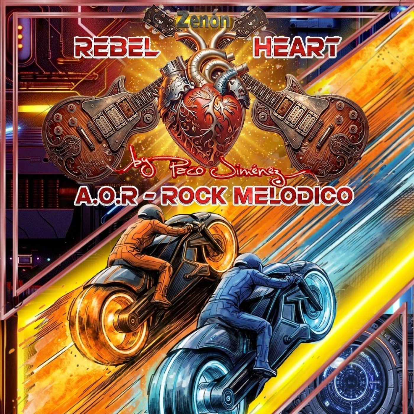 LA HORA DEL ROCK REBEL HEART PACO ZENÓN FERNANDO