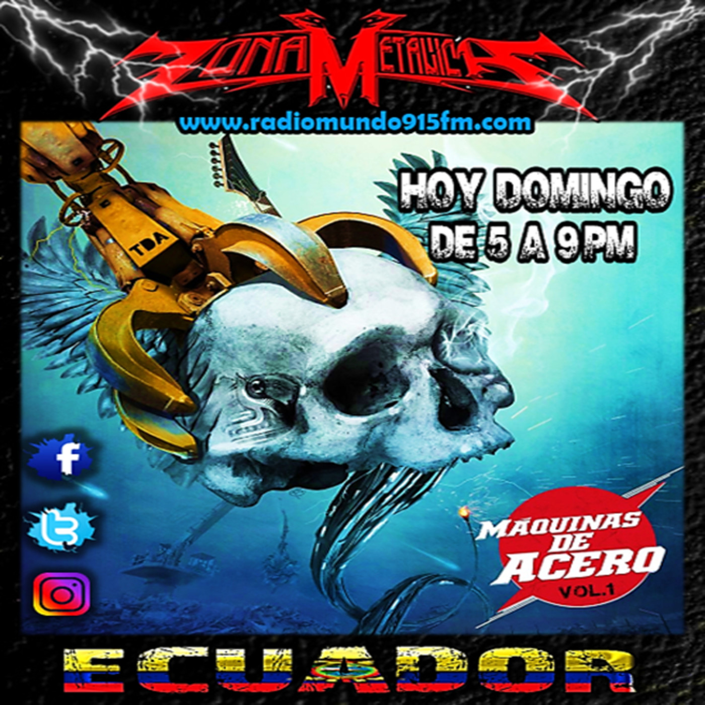 ZONA METÁLICA ESPECIAL MÁQUINAS DE ACERO 15-septiembre -2019 episode artwork