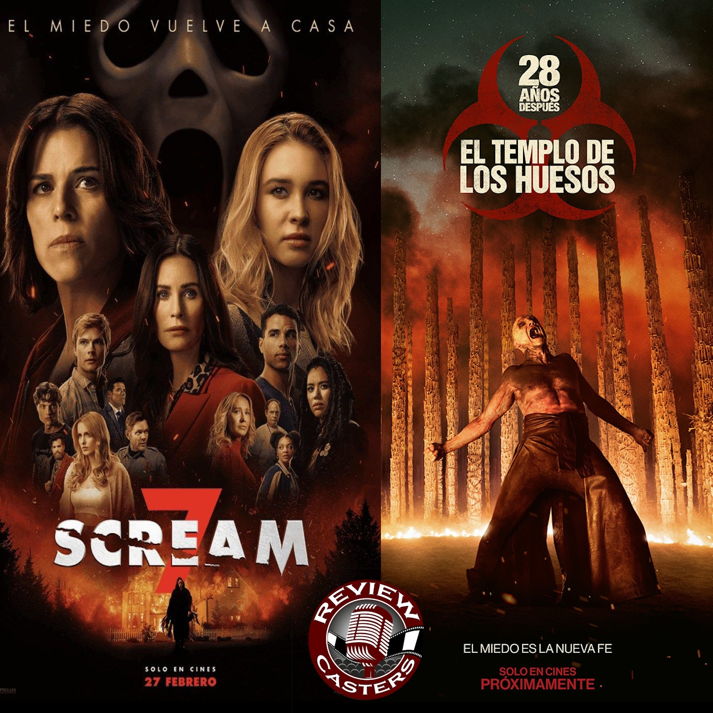 RC (11x07) | Scream 7 + 28 Años Después: El Templo de los Huesos episode artwork