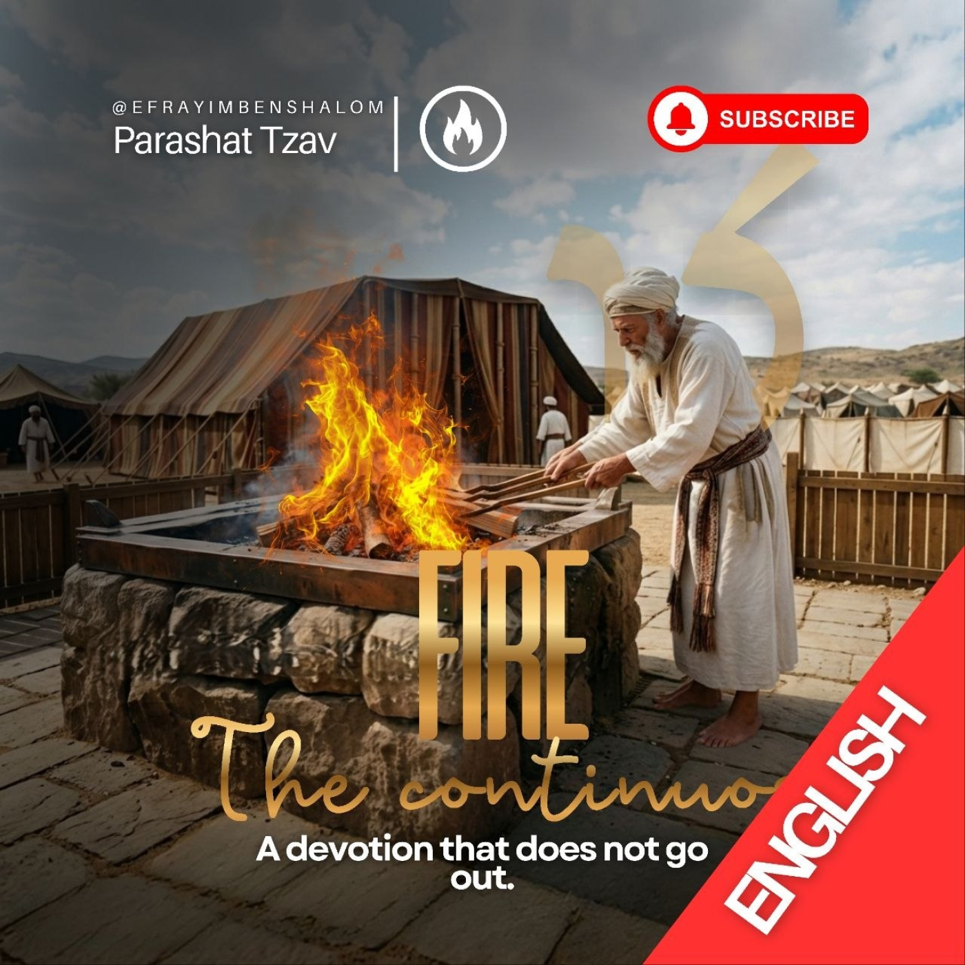 Parashat Tzav en Inglés 5786. episode artwork