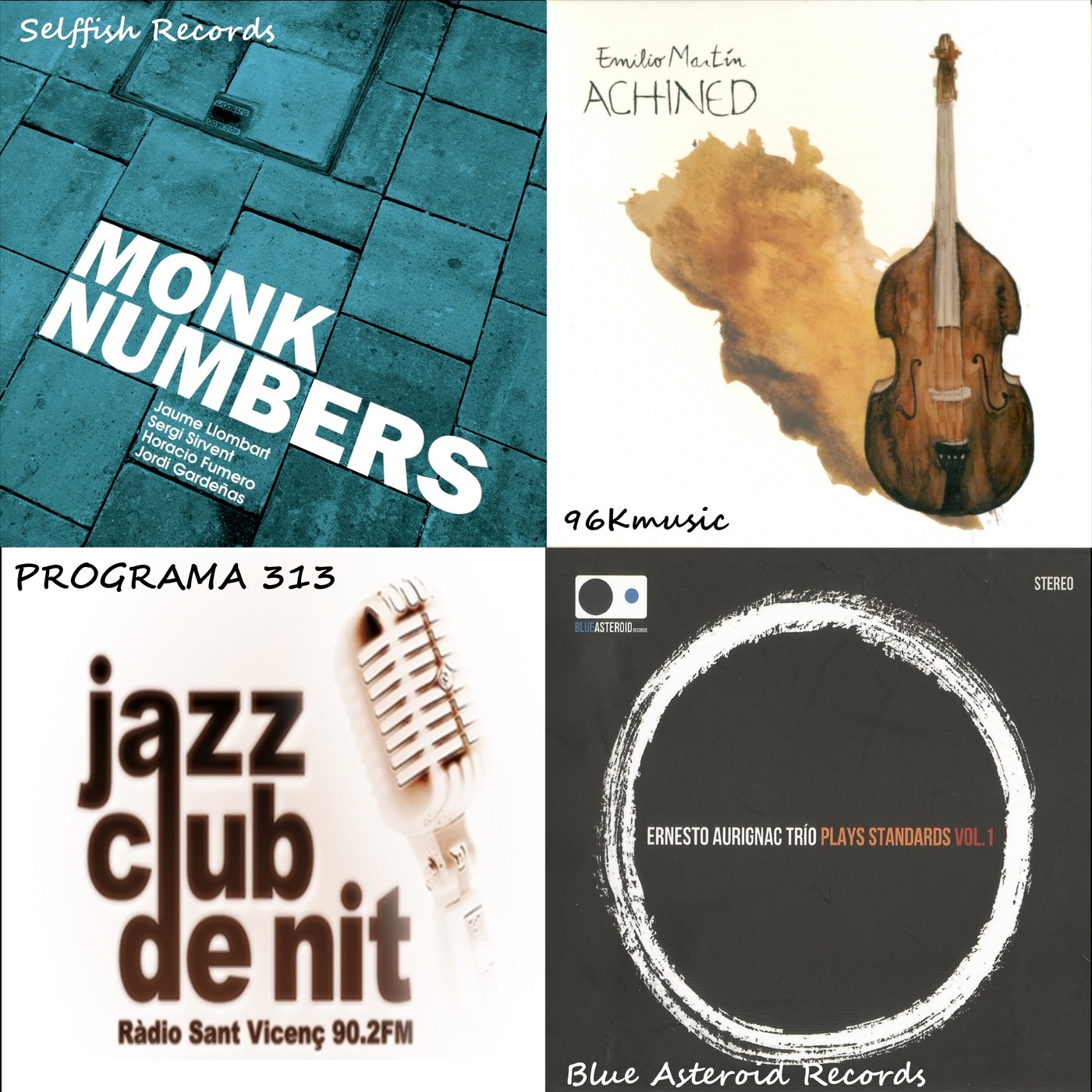 Programa 313: Sergi Sirvent, Emilio Martín i Ernesto Aurignac Trio, dimecres 28 de febrer de 2018