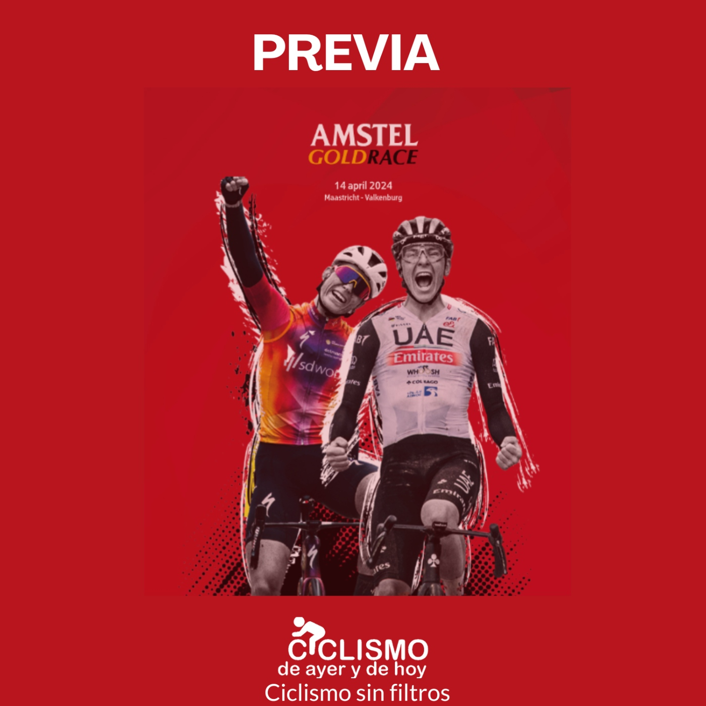 PREVIA Amstel Gold Race y Amstel Gold Race Ladies Edition 2024 | Ciclismo de Ayer y de Hoy episode artwork