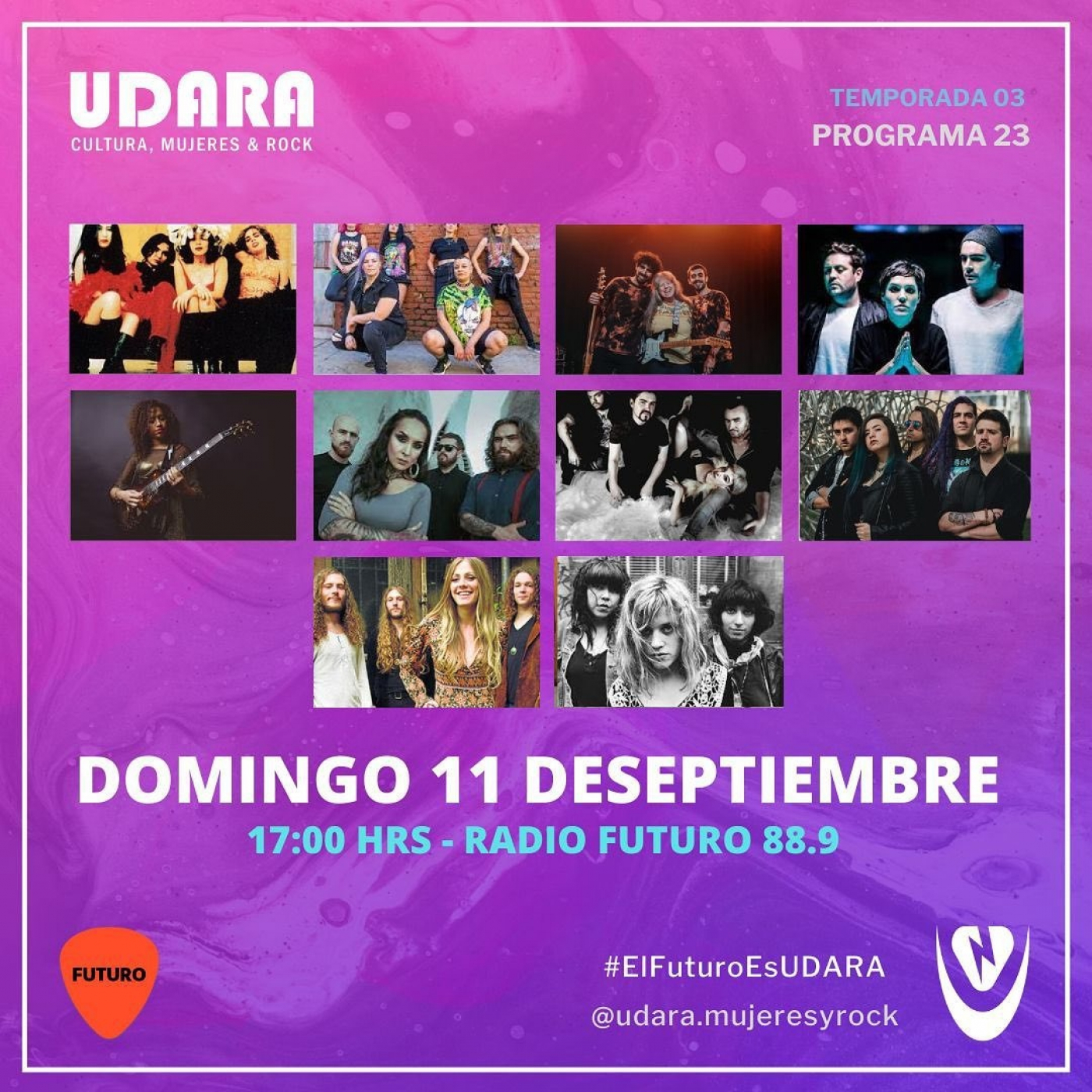 Udara Mujeres y Rock