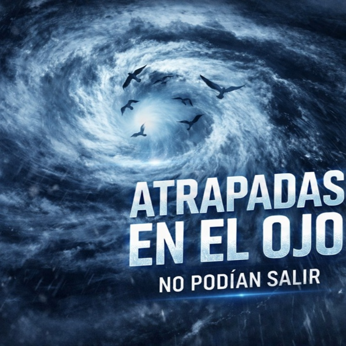 LOS DESVELADOS - AVES SOBREVUELAN ATRAPADAS DENTRO DEL OJO DEL HURACAN