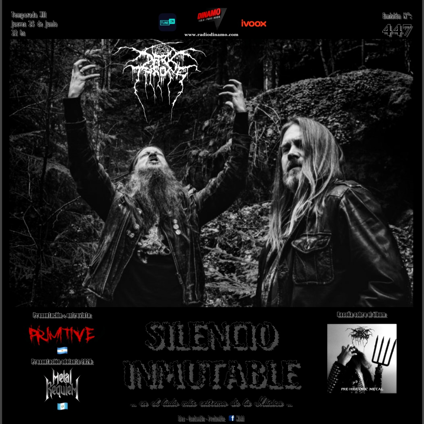 SILENCIO INMUTABLE - Emisión Nº 447. episode artwork