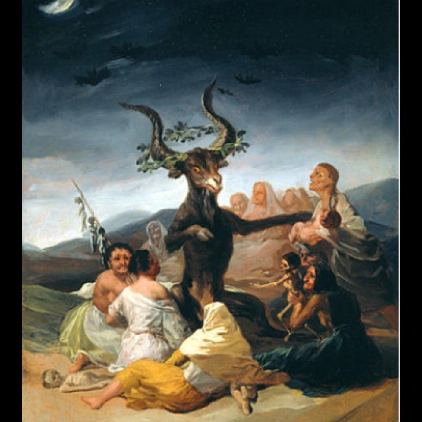 Episodio 18 (T1). El aquelarre (1798), El aquelarre (1823), Francisco Goya episode artwork