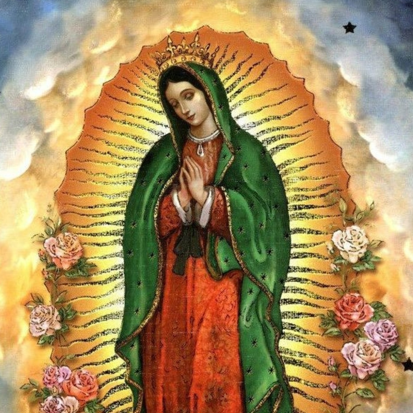 MANTO DE LA VIRGEN. MEDITACIÓN VIRTUDES