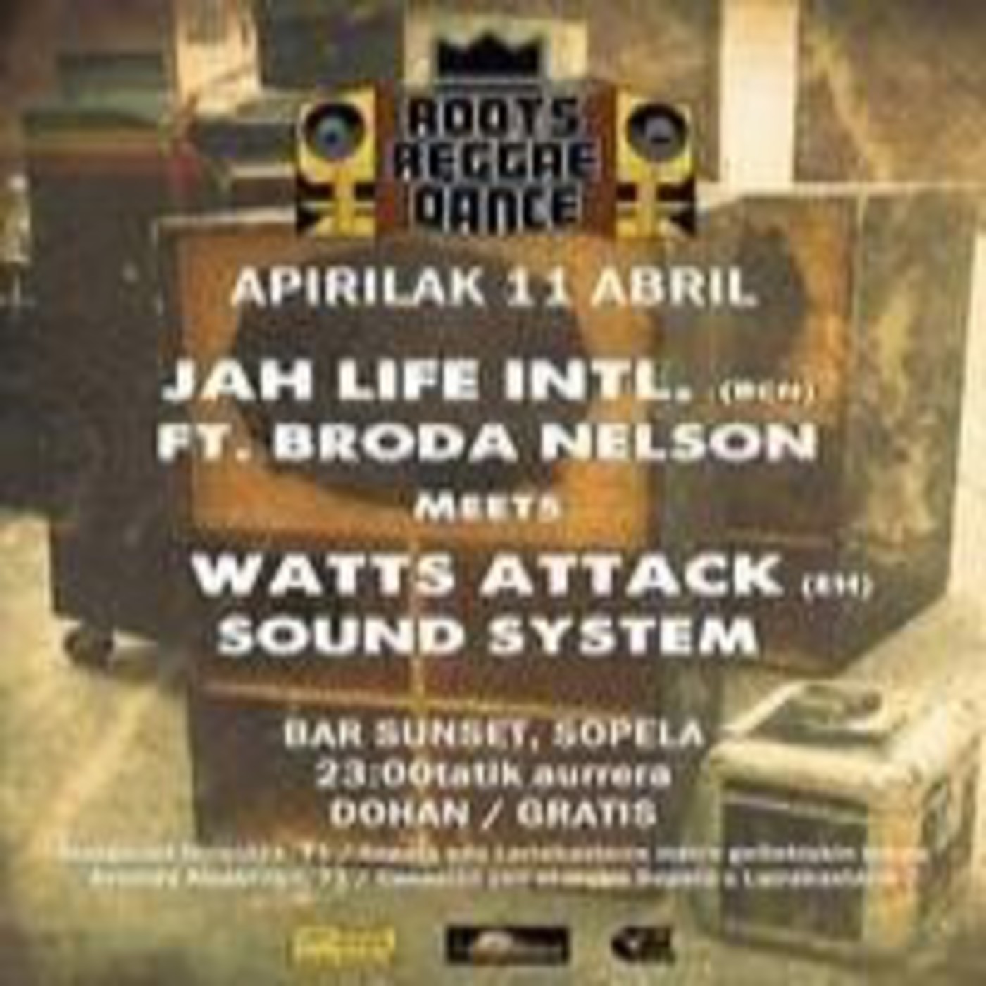 Roots Radio Reggae Burning Etxea FM SINCE 2007