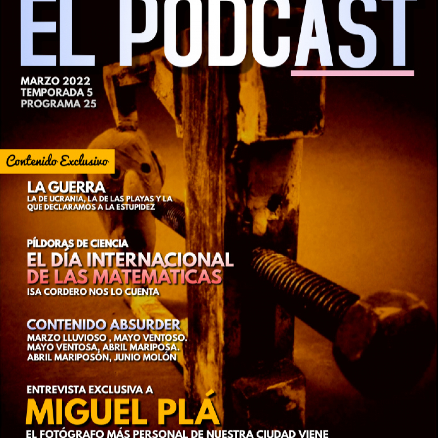 Acero y Vida. 5x25. Miguel Pl.a Dia internacional de las matemáticas episode artwork