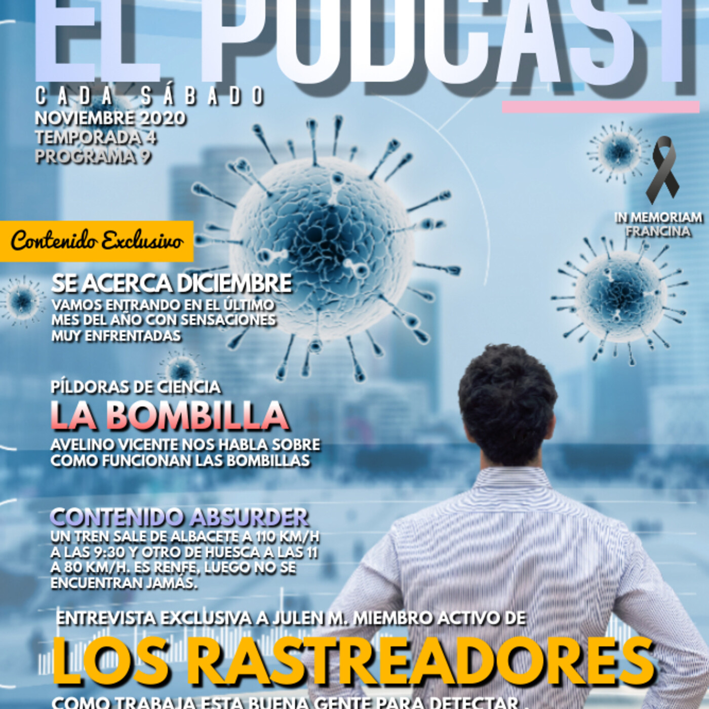 Acero y Vida.4x09. Rastreadores del Covid19. Cómo funciona una bombilla episode artwork