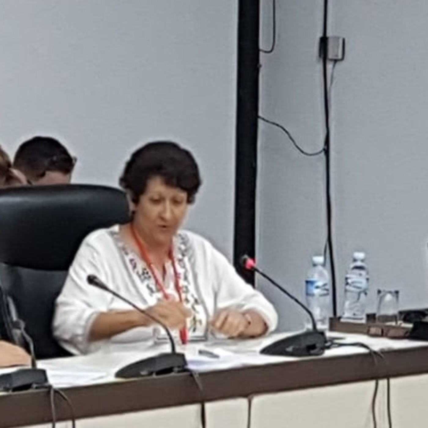 Ministra de Educación en Cuba, Ena Elsa Velázquez Cobiella, durante la Asamblea Nacional del Poner Popular episode artwork