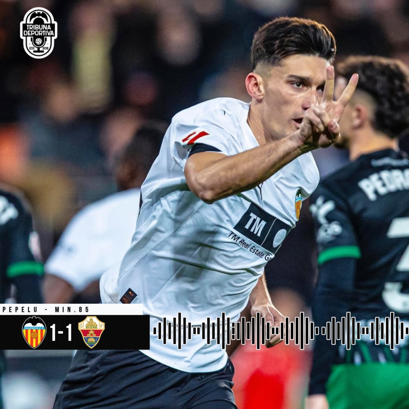 GOL | Pepelu Valencia CF 1 -1 Elche FC J19