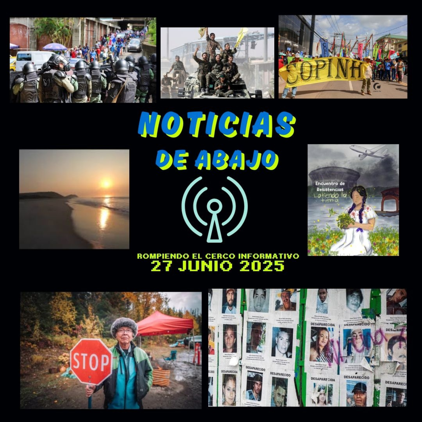 Noticias de abajo 27 de Junio de 2025 episode artwork