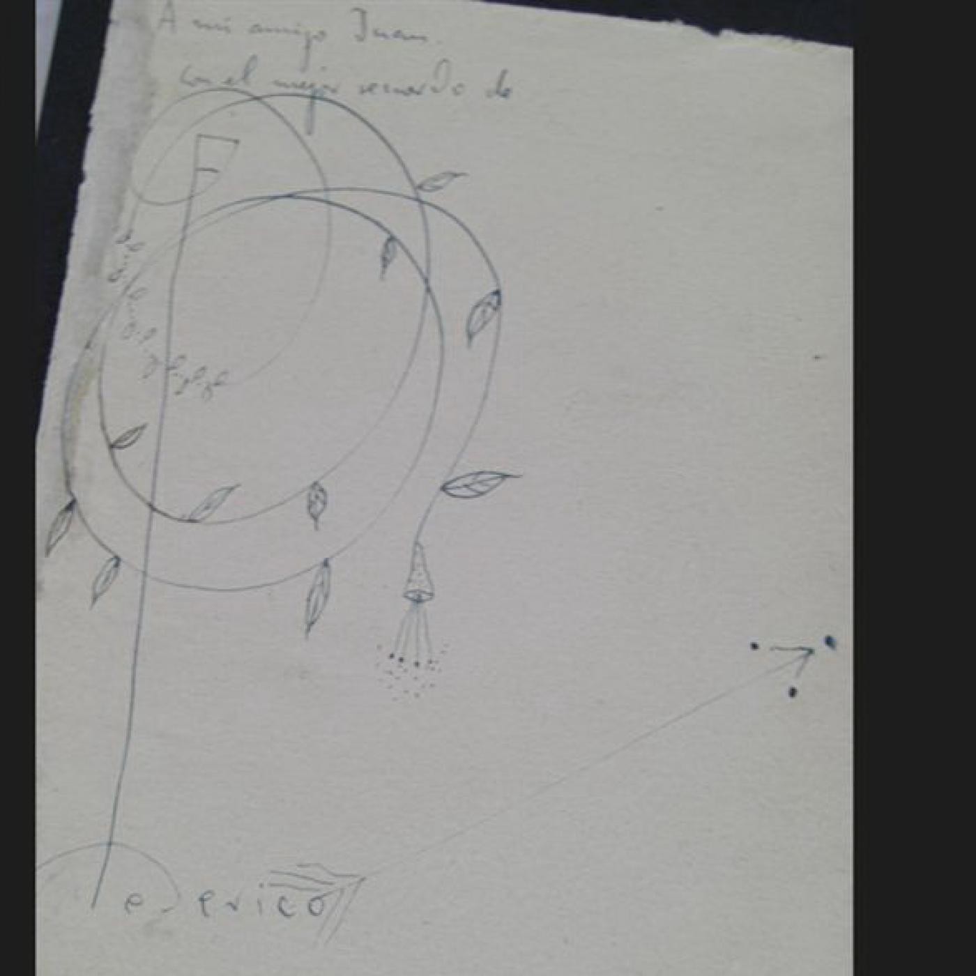 Carta de Federico García Lorca a Juan Ramírez de Luca