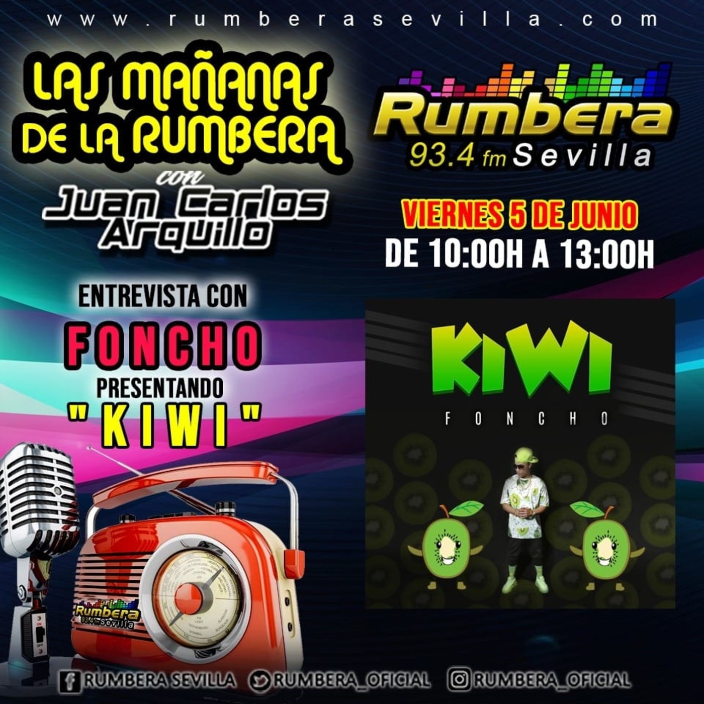 LAS MAÑANAS DE RUMBERA SEVILLA 93.4 FM