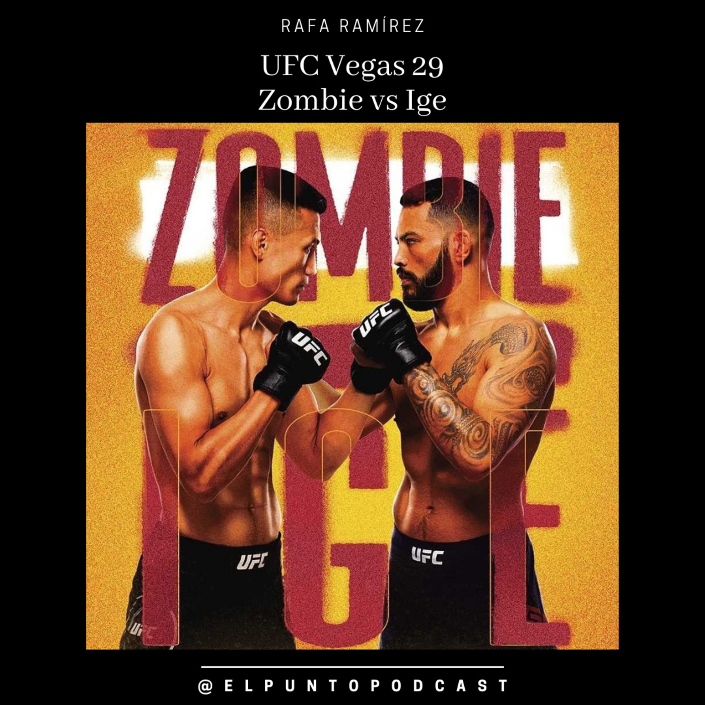 UFC Vegas 29 The korean zombie vs Dan Ige - Que hay detrás de esta pelea? episode artwork