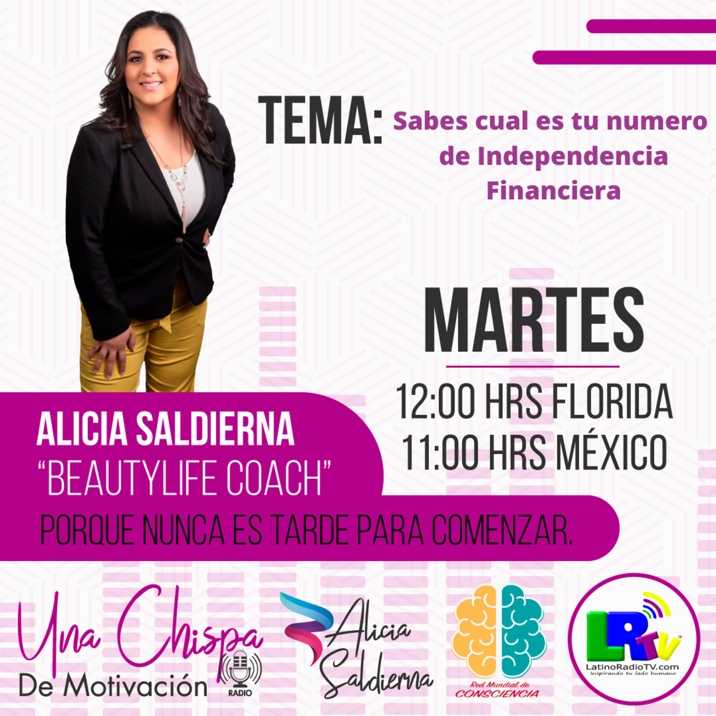 Una Chispa de Motivación con Alicia Saldierna
