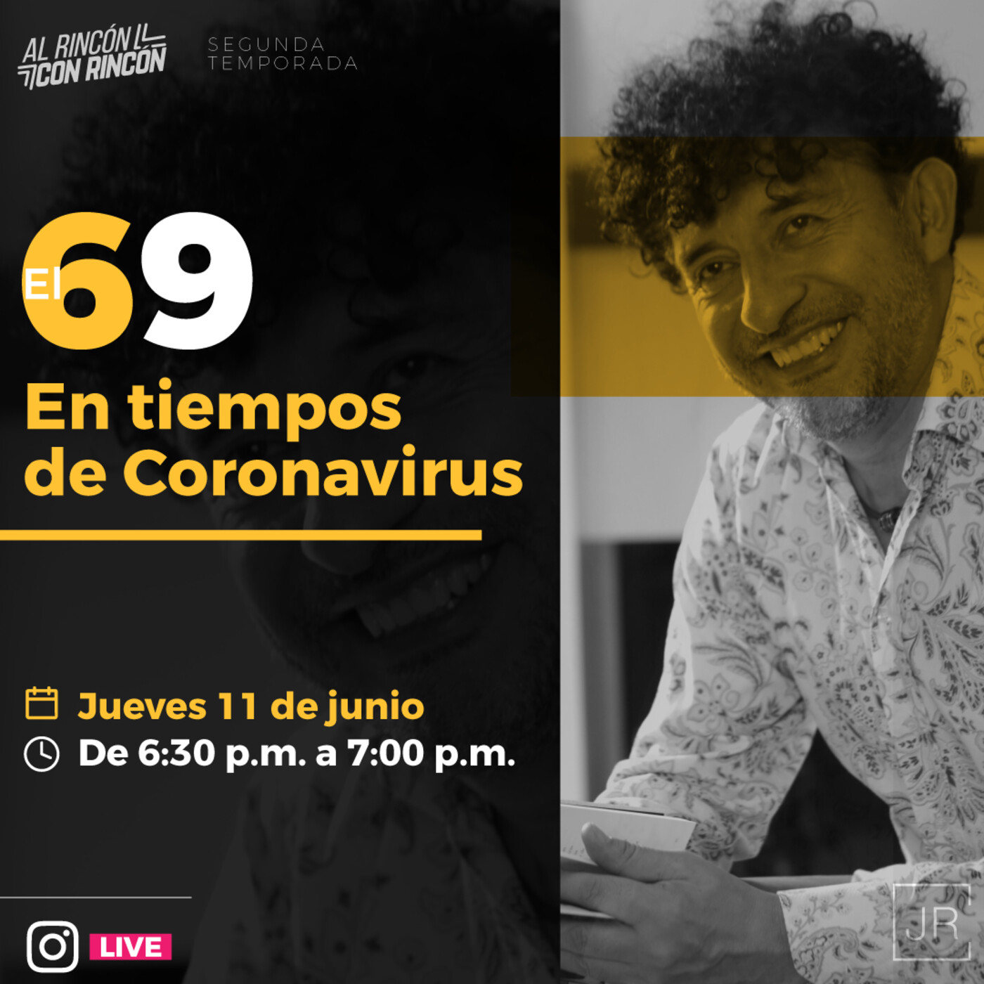 Al Rincón con Rincón