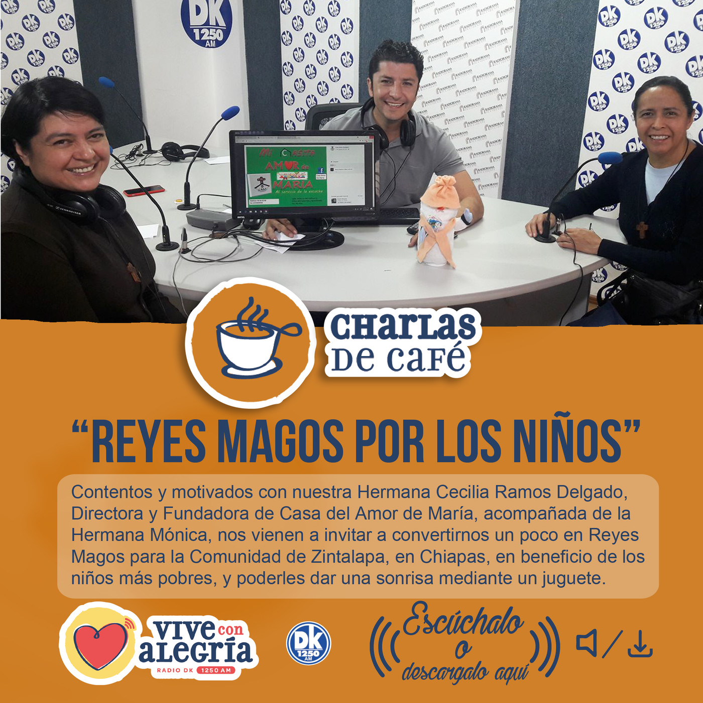 Charlas de café - Reyes magos por los niños