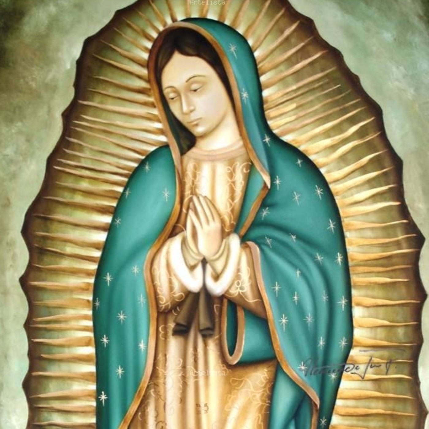 MANTO DE LA VIRGEN. MEDITACIÓN VIRTUDES