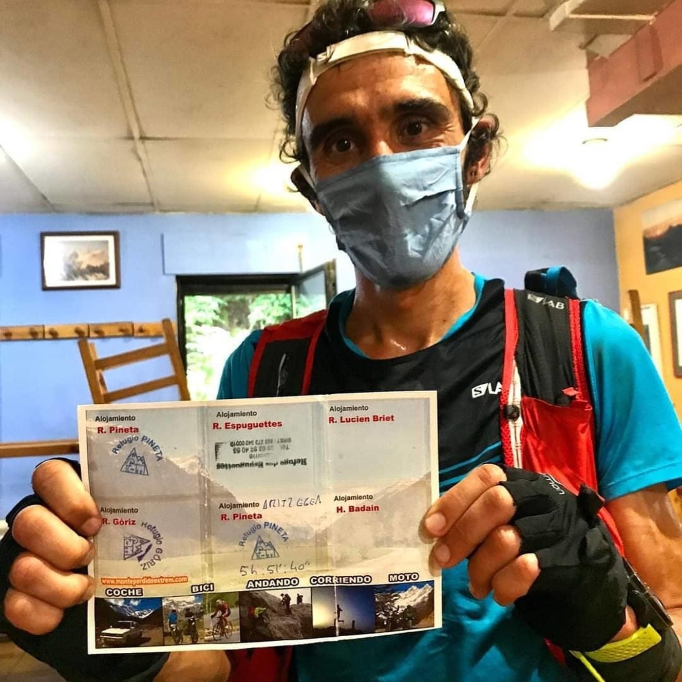 MONTE PERDIDO EXTREM: Marca rápida Aritz Egea (FKT) 5h51m. Entrevista por Mayayo en Radio trail