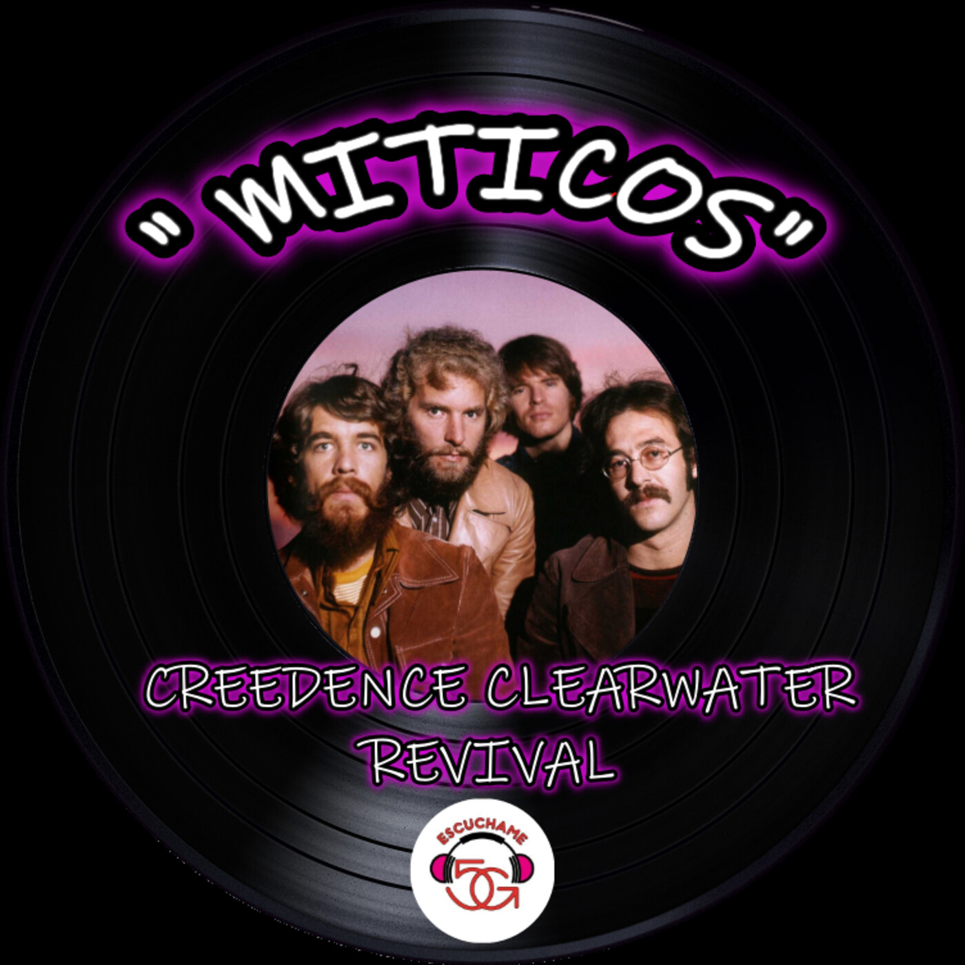 Míticos CREEDENCE CLEARWATER REVIVAL episode artwork