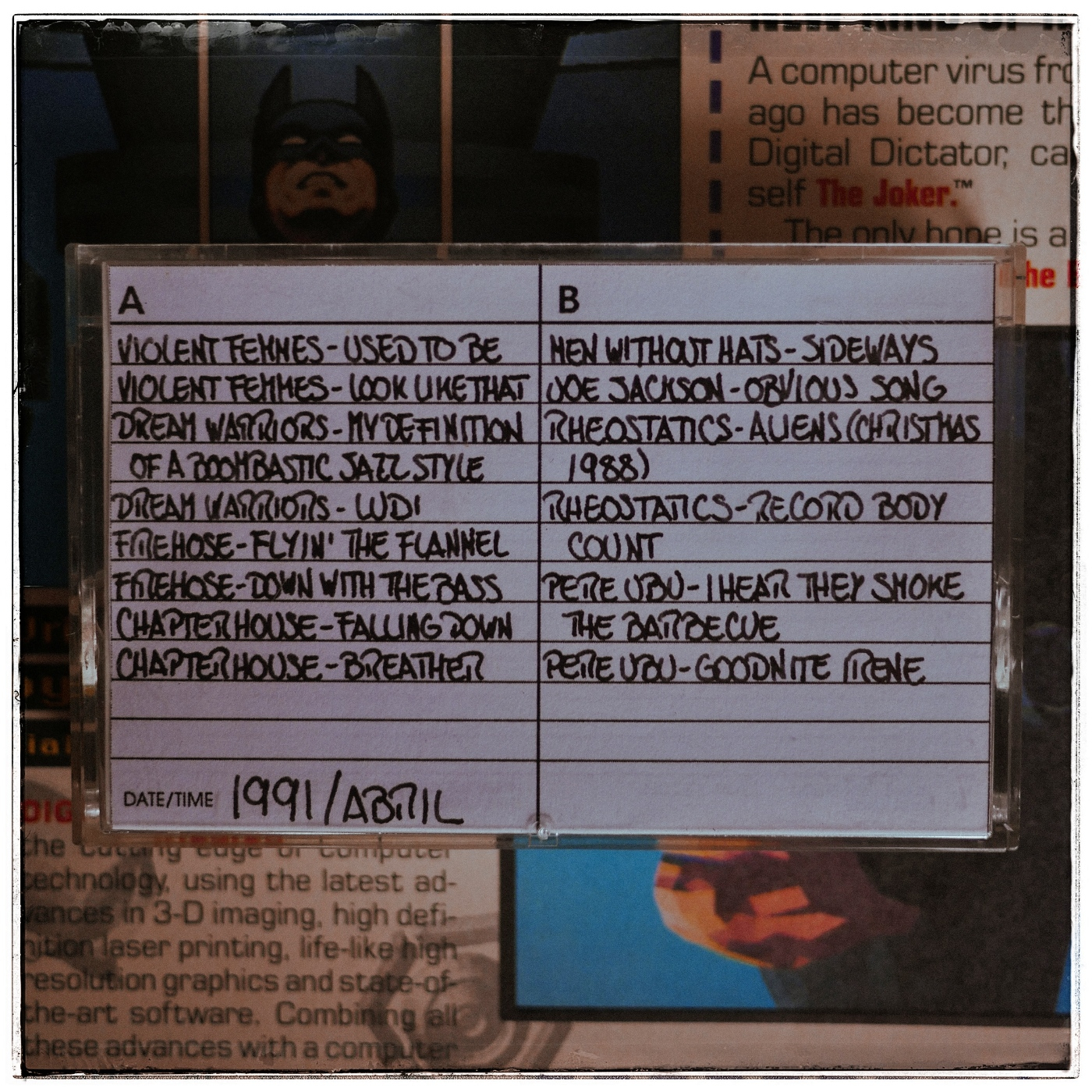 TDK 90s #59 - Abril 1991 (Violent Femmes - Chapterhouse - Pere Ubu) episode artwork