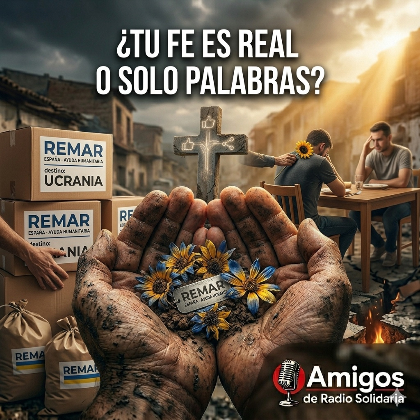 ¿Tu fe es real o solo palabras?   Ayuda a Ucrania y el enemigo en tu mesa (04/11/2025) — Meditaciones Cristianas cover