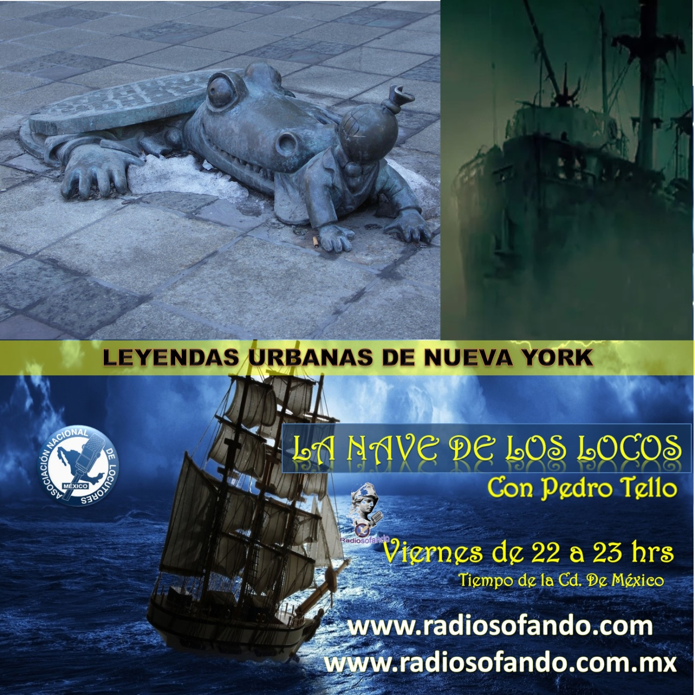 La Nave de los Locos-LEYENDAS URBANAS DE NUEVA YORK_28-02-25 episode artwork