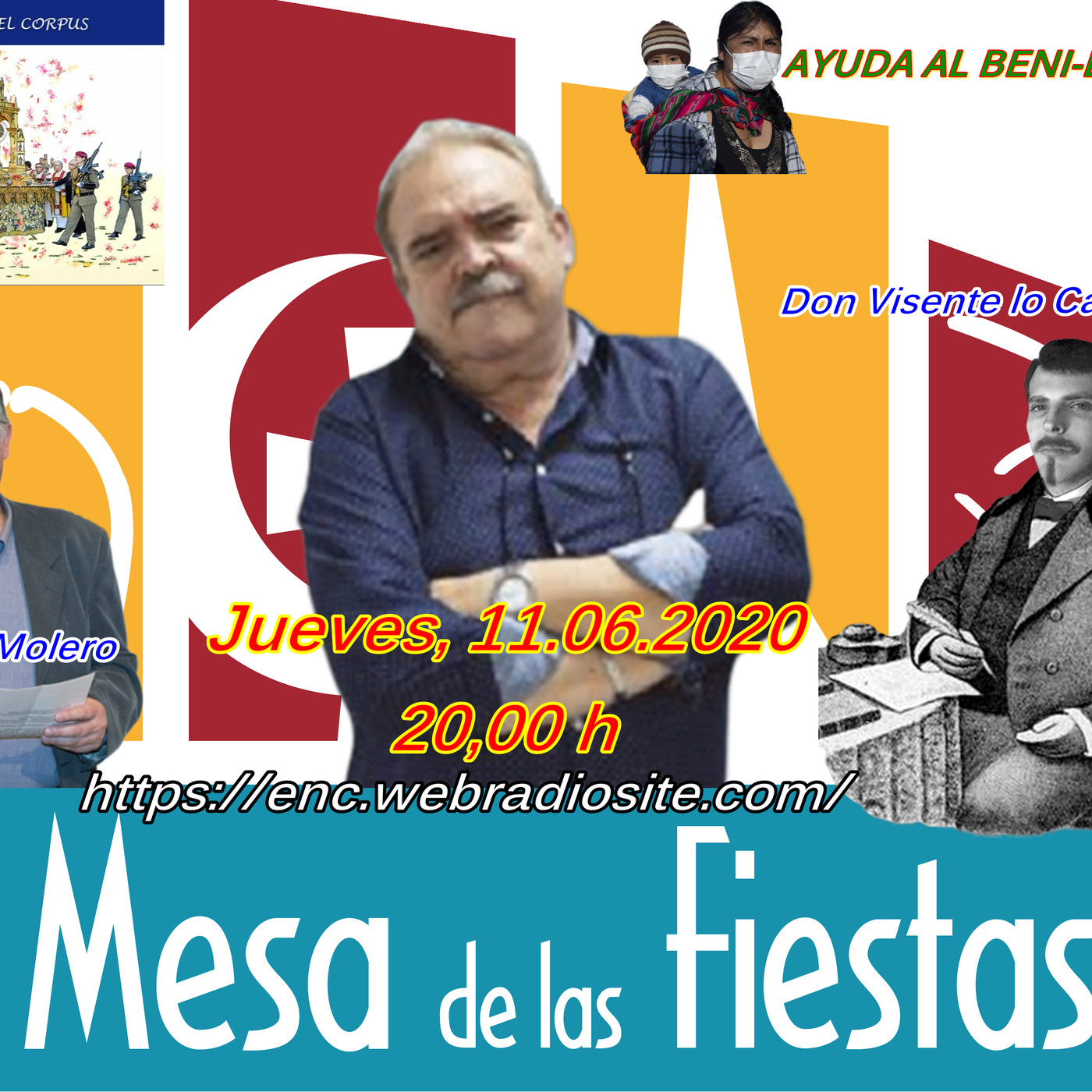 LA MESA DE LAS FIESTAS