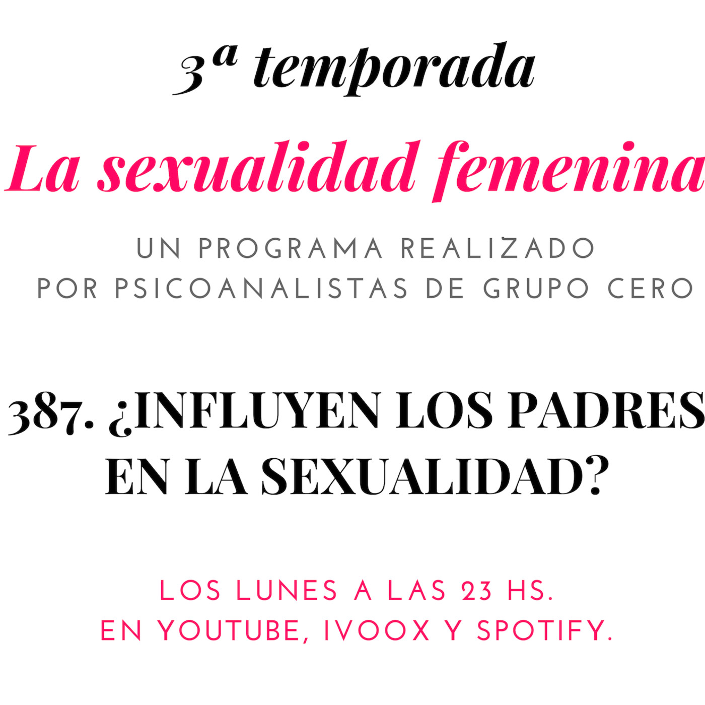 La sexualidad femenina radio.
