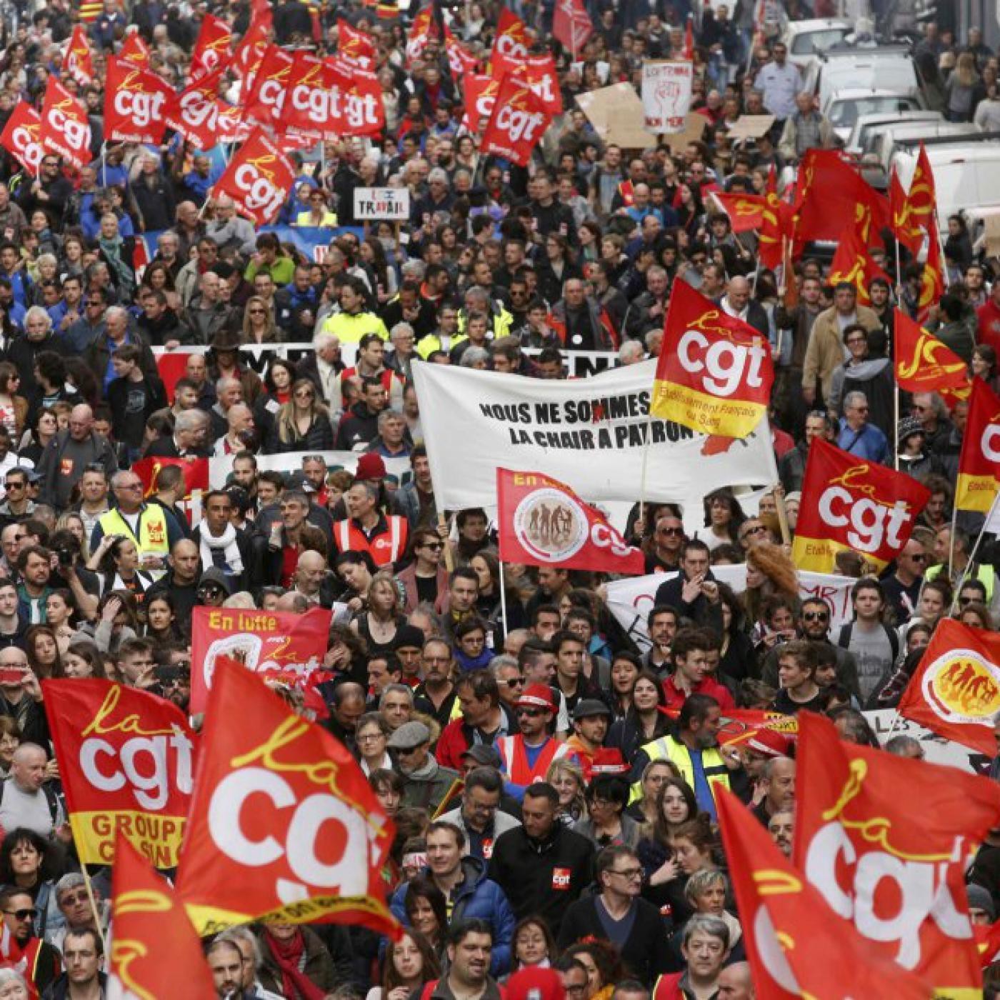 La huelga francesa por reforma laboral "a la española"