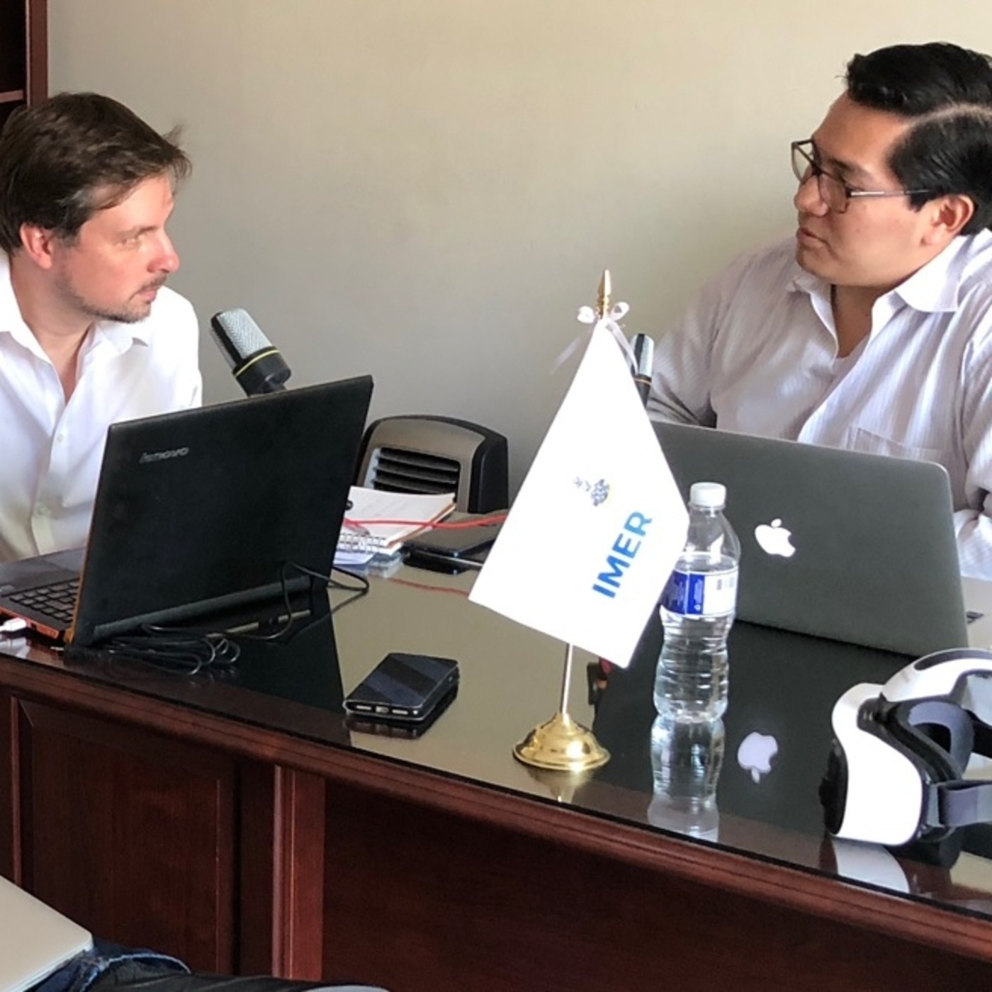 Imertual, videojuegos y realidad virtual para entrenamiento crítico, con Javier y Erasmo Rayón.