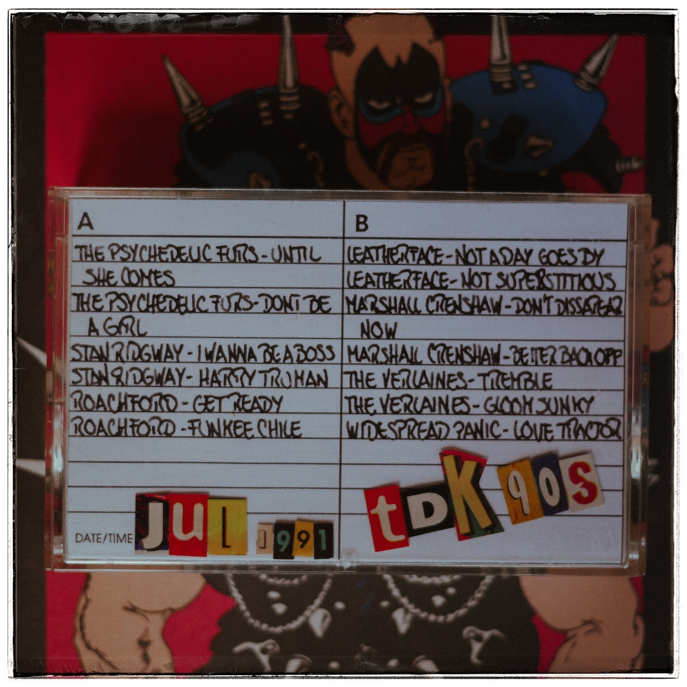 TDK 90s #71 - Julio 1991 (Psychedelic Furs - The Verlaines - Leatherface) episode artwork