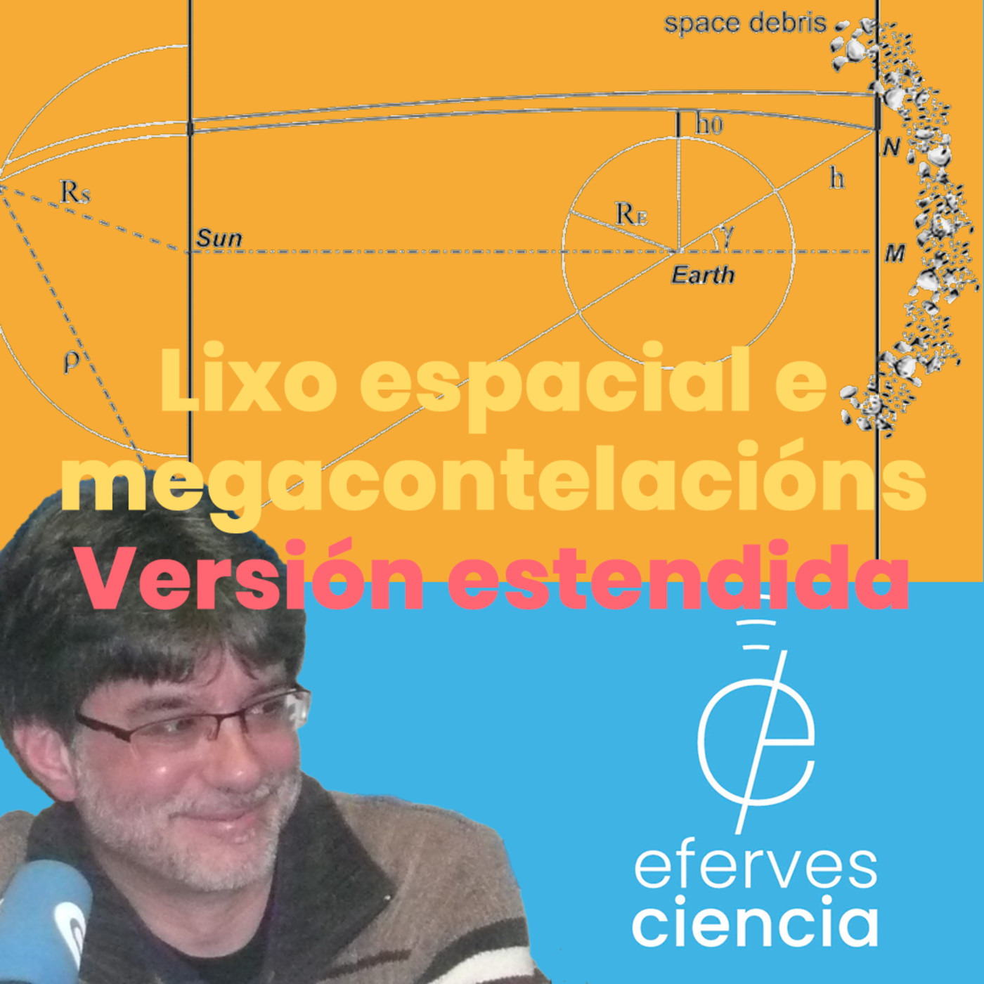 Megaconstelacións, ceo nocturno e gobernanza espacial con Salvador Bará [Versión estendida]