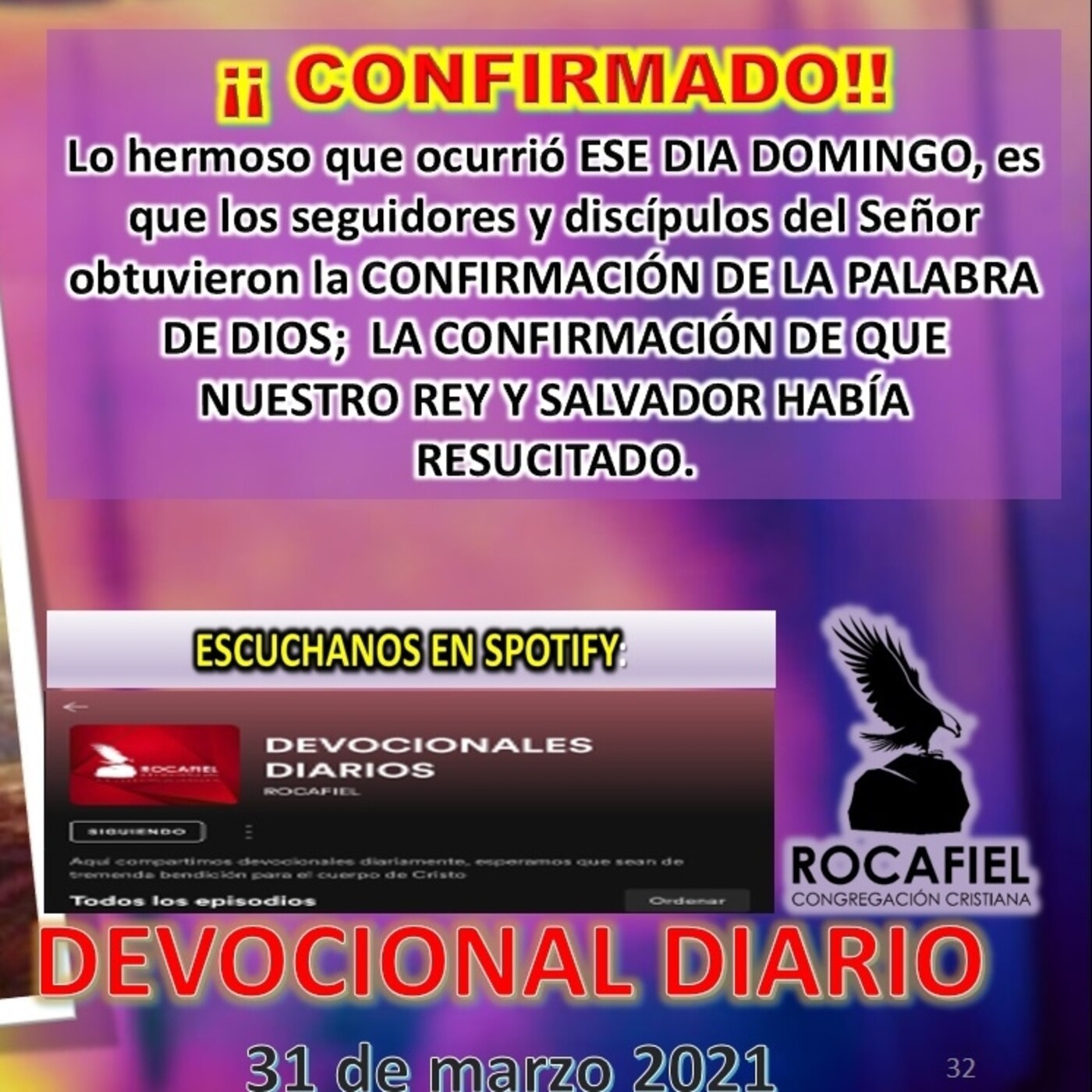 DEVOCIONALES DIARIOS