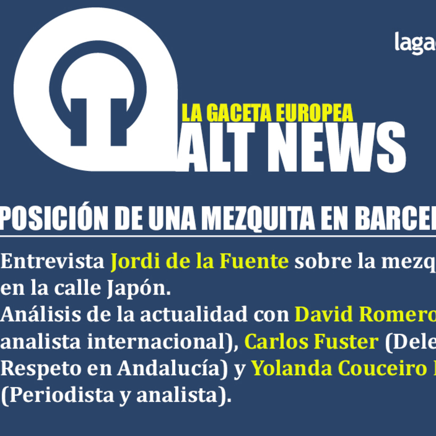 Vecinos en lucha por la imposición de una mezquita en Barcelona episode artwork