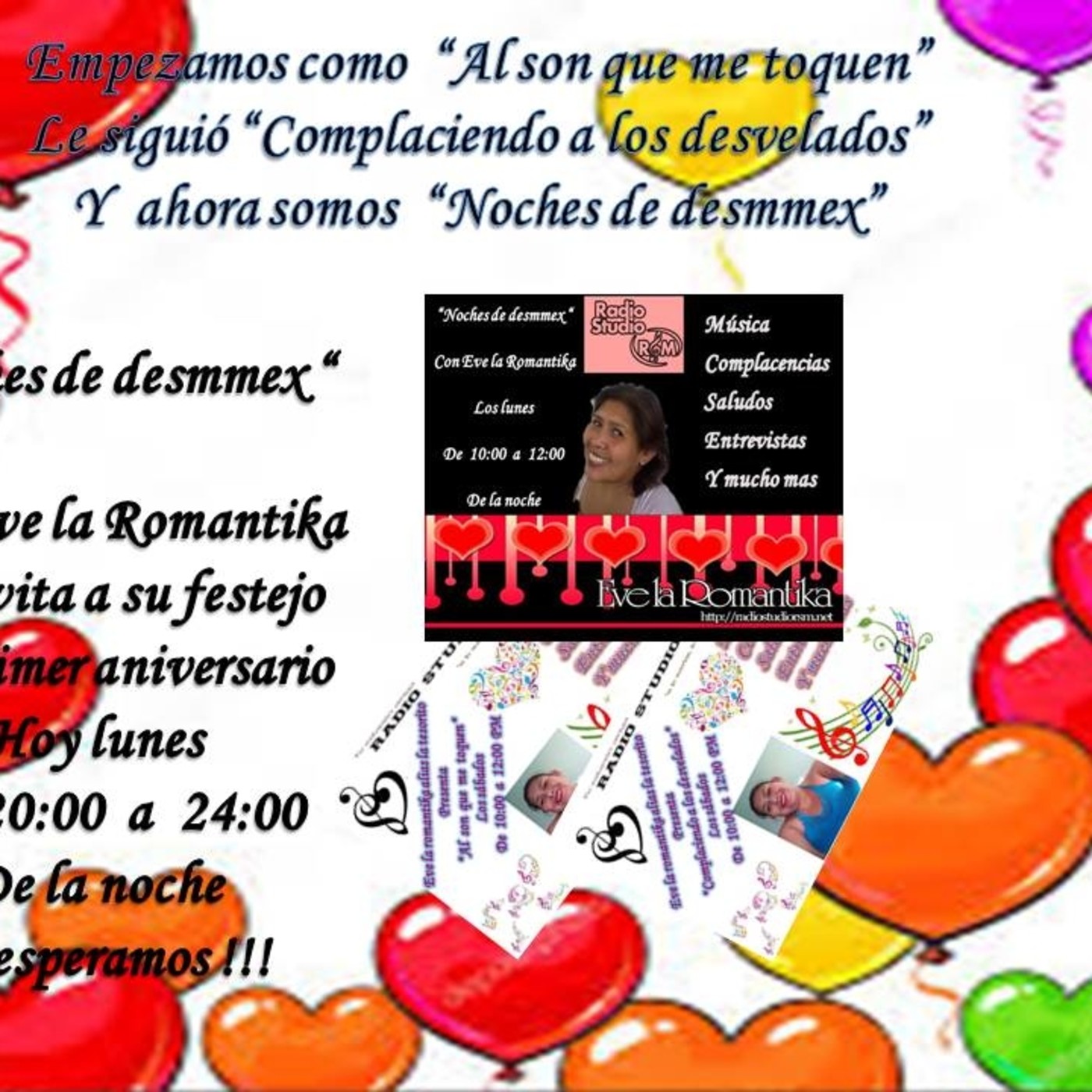 Noches de desmmex con Eve la romantika