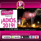 3X15. ¡ADIÓS, 2019! Programa resumen del año. Entretenimiento, positividad, humor, tertulia, amistad. Frikilosofia
