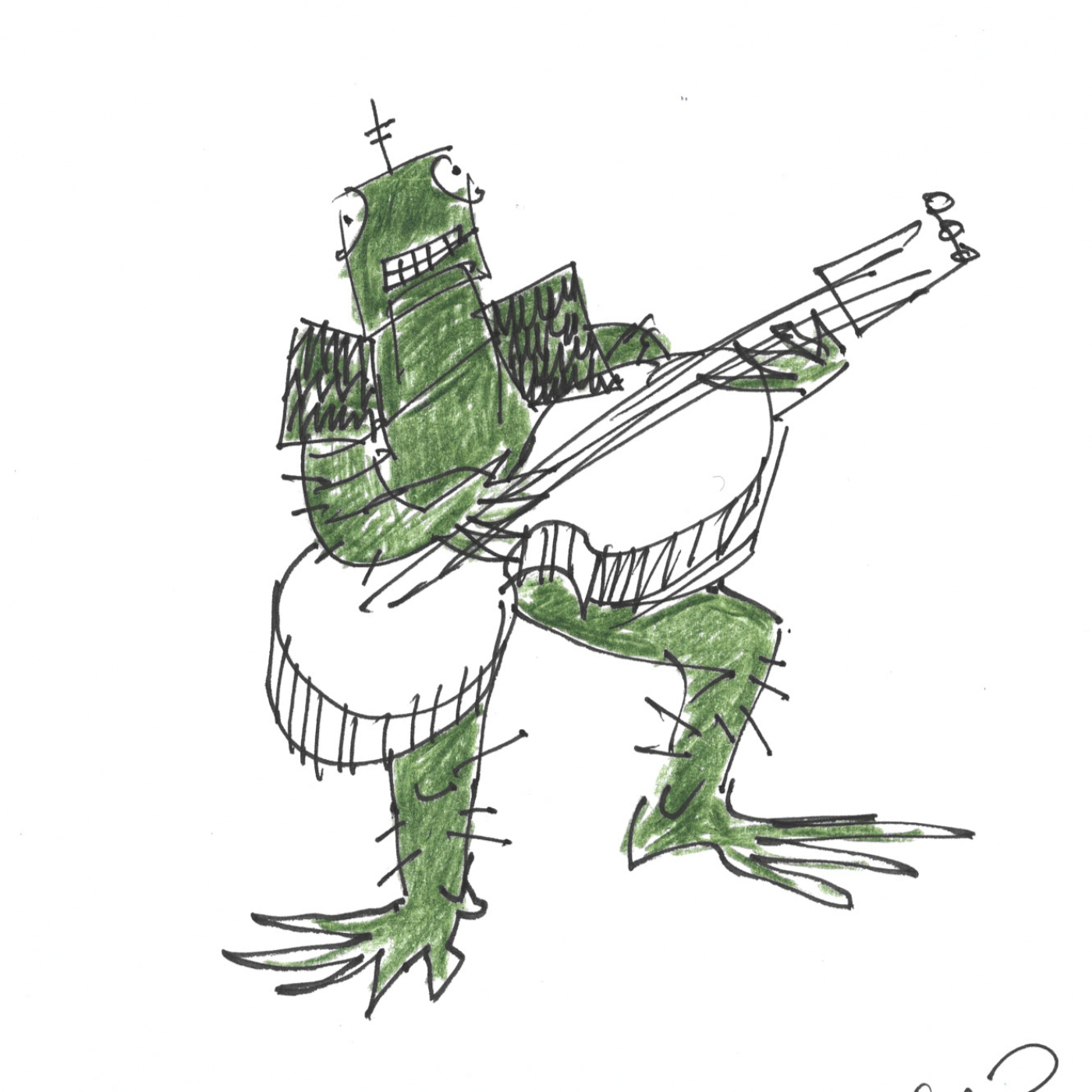 Marcianos que nos tocan las guitarras