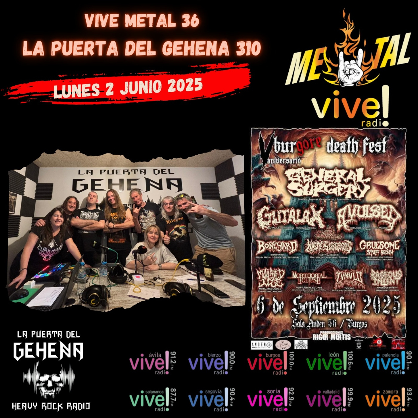 VIVE METAL Y LA PUERTA DEL GEHENA