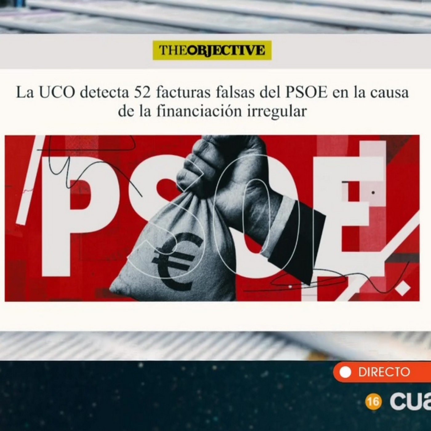 Horizonte T6x37: inminente imputación PSOE · Supremo se opone indulto del FGE · UCO detecta 52 facturas falsas del PSOE episode artwork