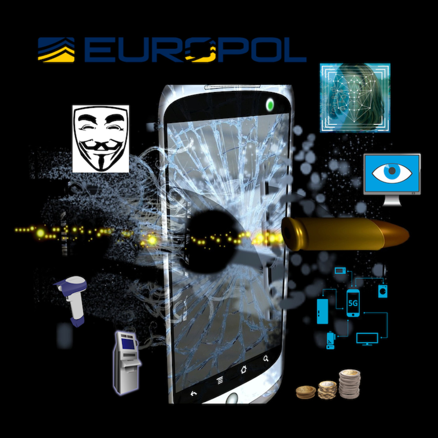 Episodio 7 - Economía digital, cajeros automáticos, cibercriminales, 5G, hacktivismo, abuso de funciones, reconocim...