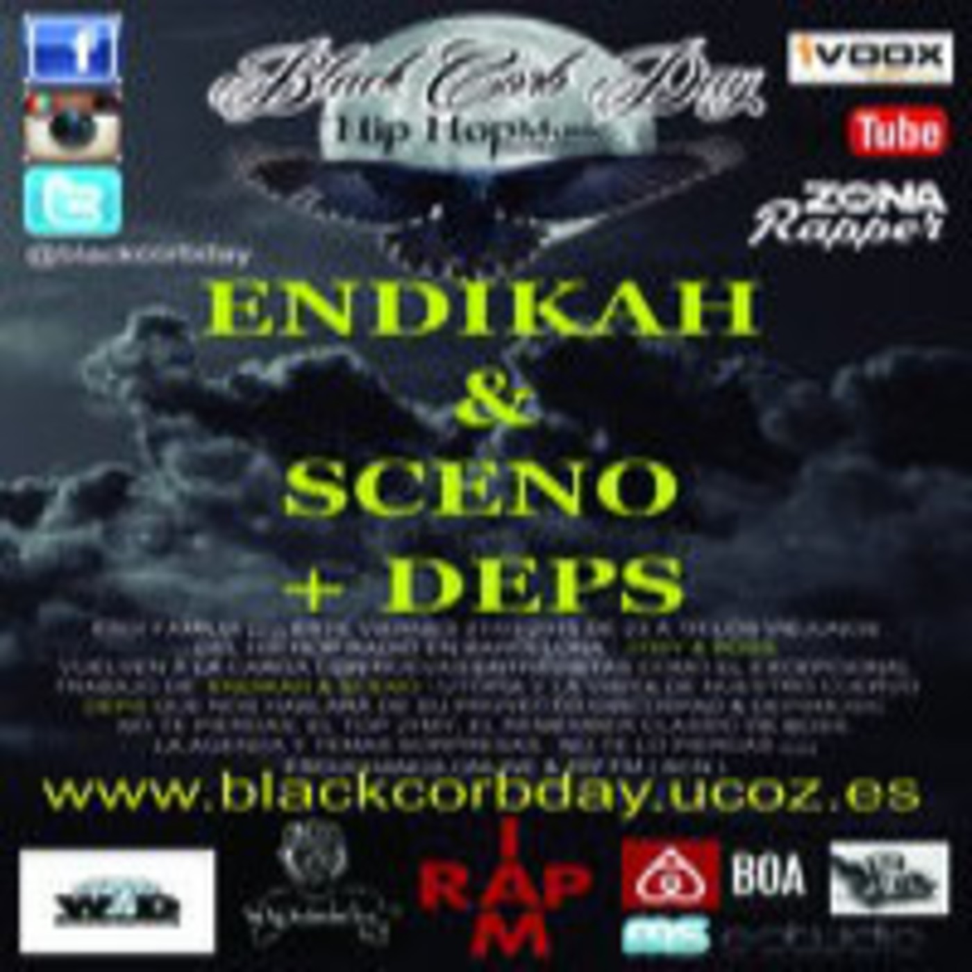 BLACKCORB DAY prog.171 Entrevista telefónica a ENDIKAH y en los estudios CIRCUSPAD episode artwork