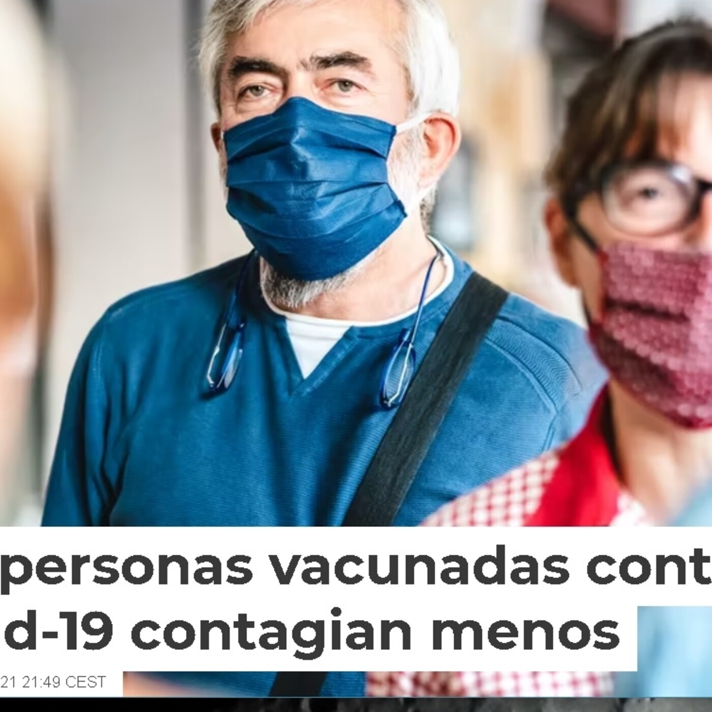 321 Universo Actualidad: "Las personas vacunadas contra la covid-19 contagian menos" - Episodio exclusivo para mecenas