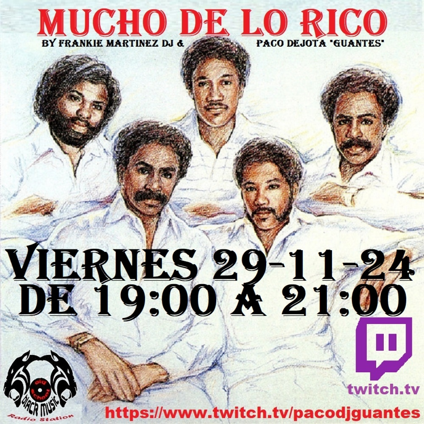 Podcast PACO DEJOTA GUANTES - SESIONES Y PROGRAMAS
