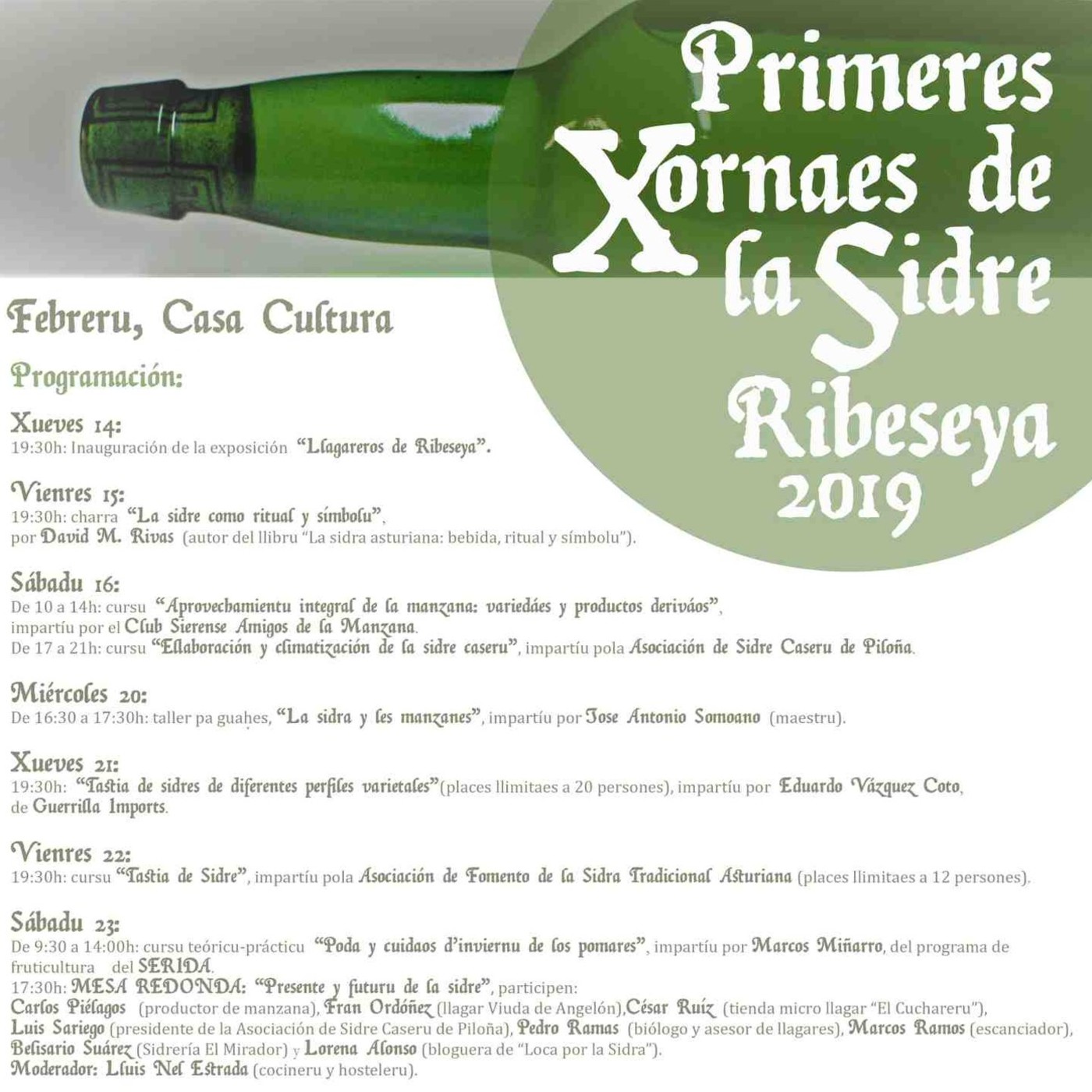 Iniciativa nes Ondes: Mensual
