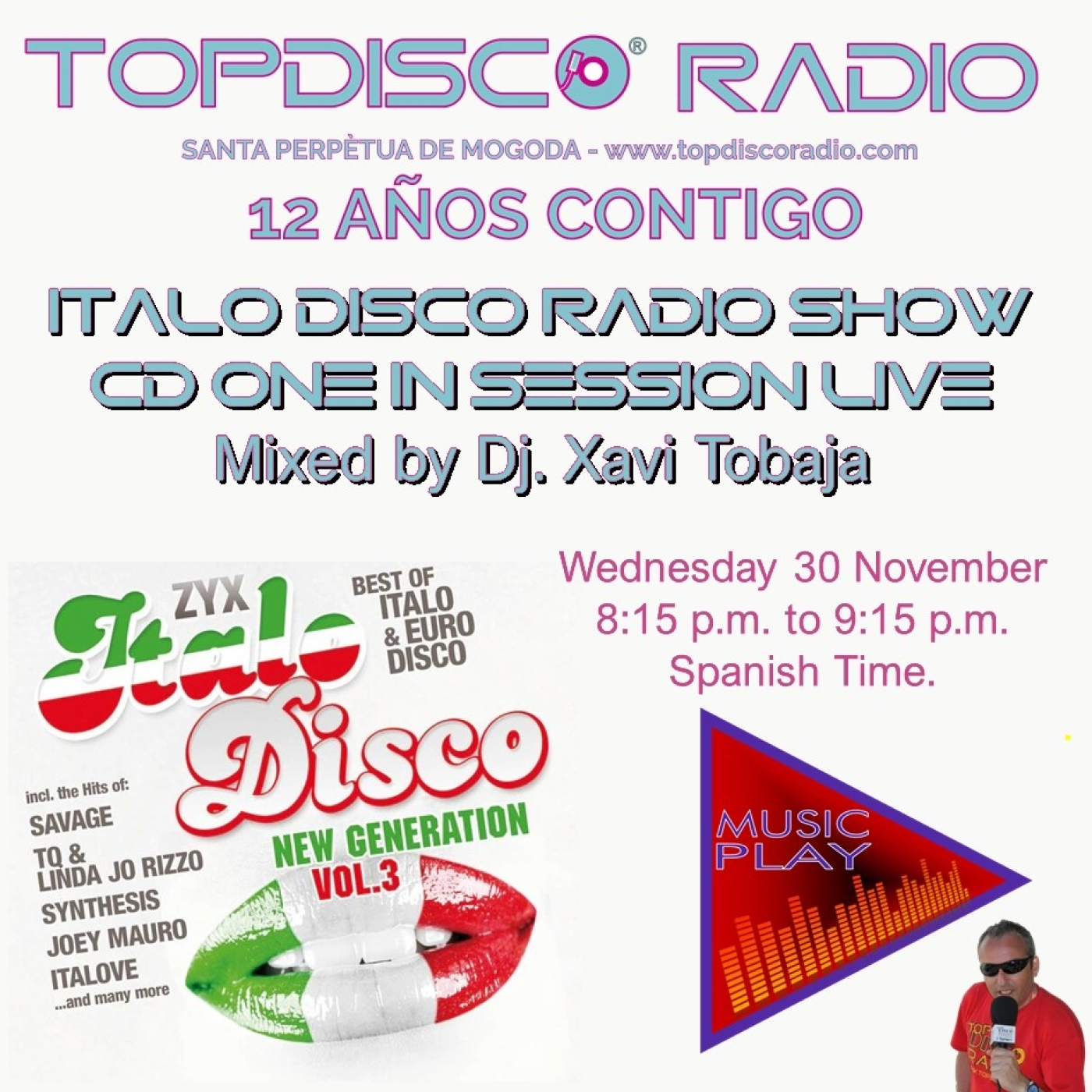 Music Play Programa 180 ZYX Italo disco Radio Show 10 episode artwork