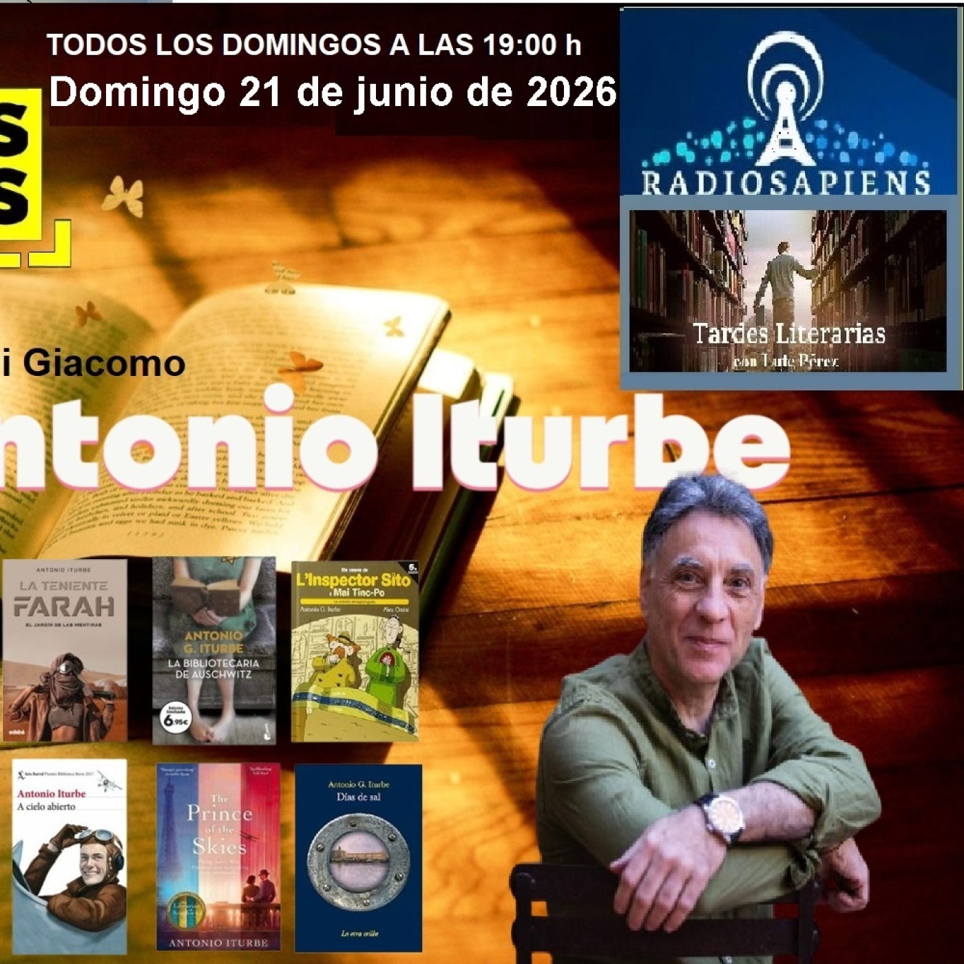   Antonio Iturbe ( x 2 ) | #Mercadotecnia_Literaria episode artwork