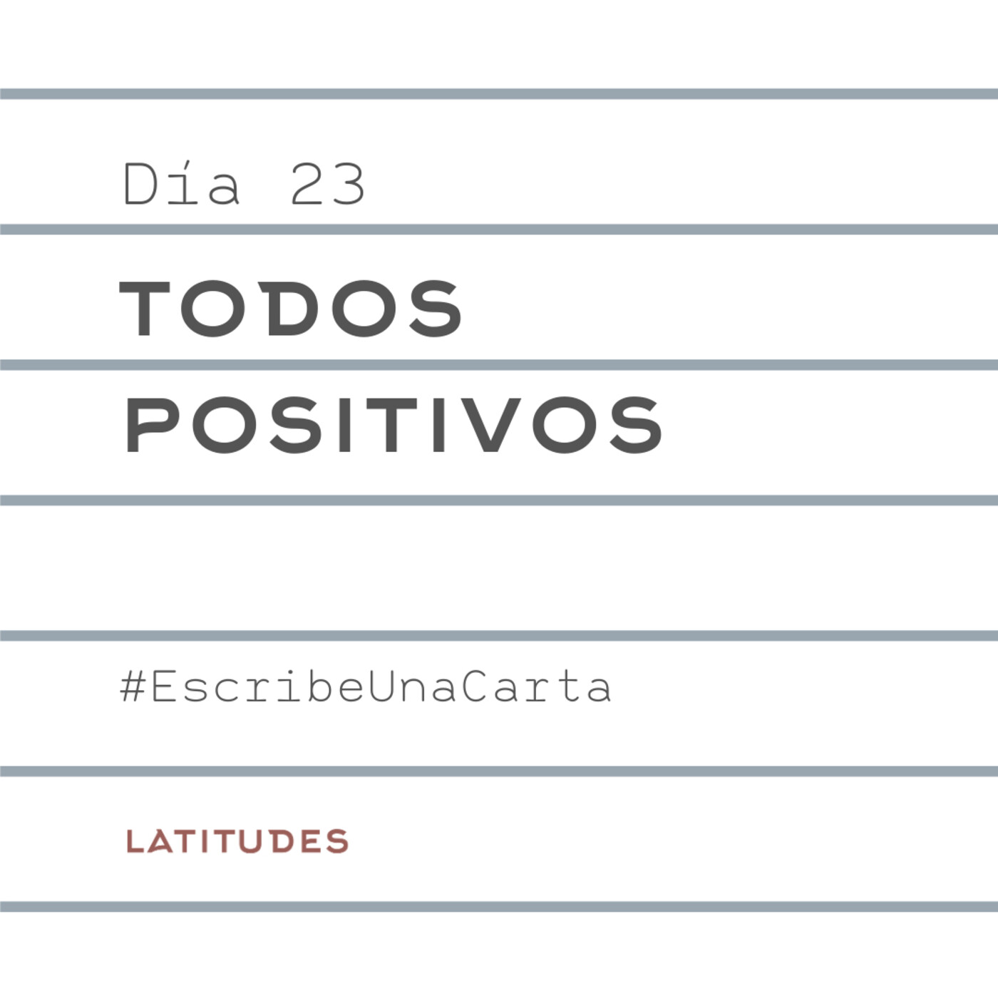 Escribe una carta